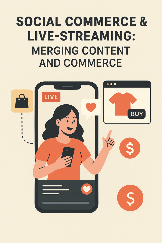 Social Commerce & Live-Streaming: Merging Content and Commerce